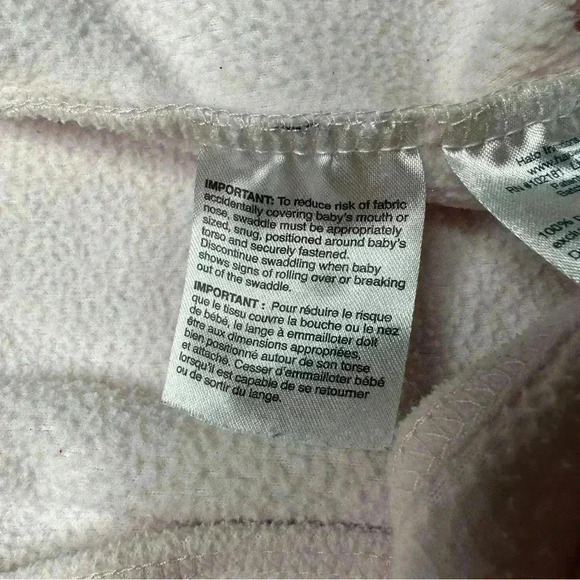 Halo Sleep Sack Swaddle Micro-Fleece Light Pink Size  Newborn - Picture 12 of 16